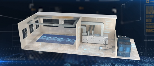 泳池?zé)岜?除濕熱泵系統(tǒng)