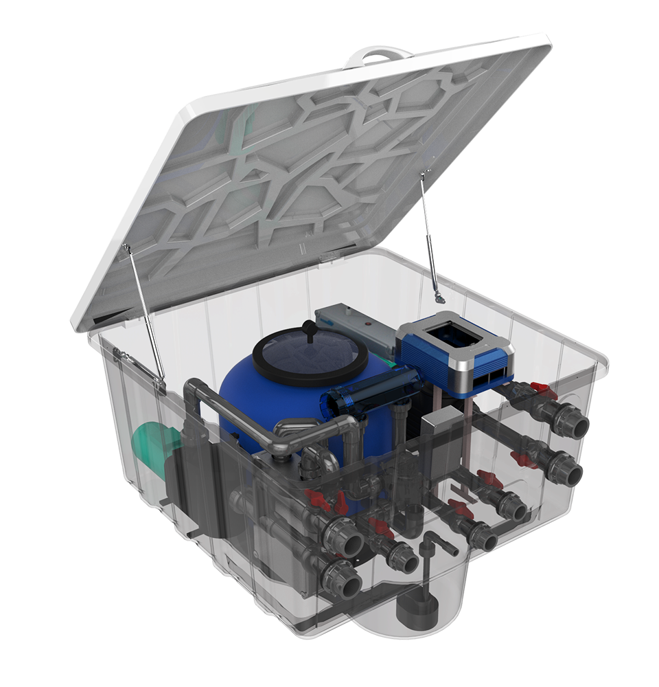 泳池一體化體化過濾設(shè)備 泳池一體化體化過濾設(shè)備