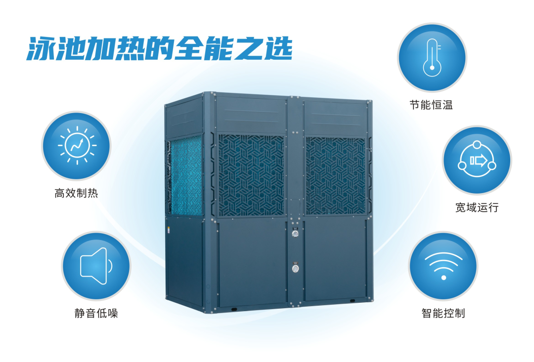 全能靜音型商用熱泵 全能靜音型商用熱泵
