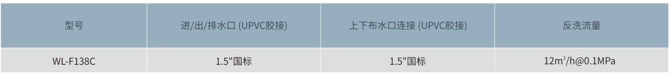 WL-138C泳池智能自動多向閥（側出式）